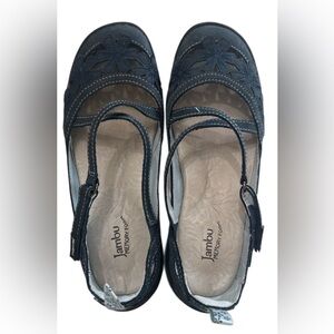 Jambu Women's Blossom Encore Navy Flats